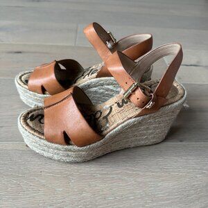 Sam Edelman Maura Espadrille Wedge Sandals sz 7.5